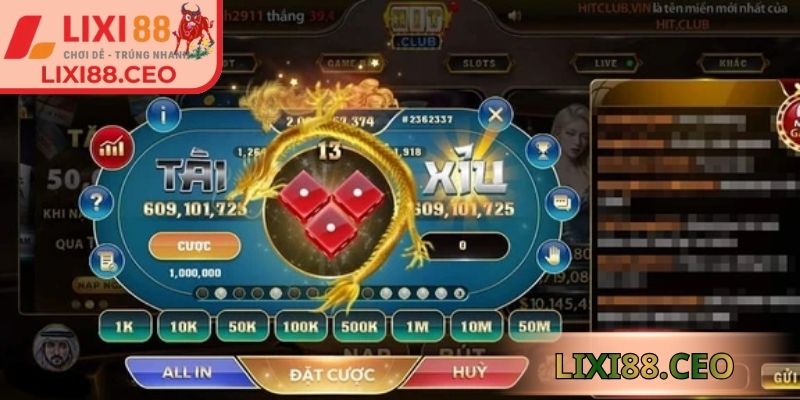 Tài Xỉu Lixi88: Hướng Dẫn Chi Tiết Từ Luật Đến Chiến Thuật 3 Tài xỉu Lixi88 mang đến cơ hội kết hợp nhiều hình thức đặt linh hoạt