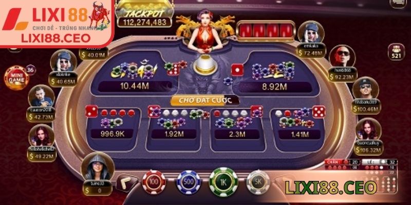 Xóc Đĩa Lixi88 Trải Nghiệm Độc Đáo Nâng Tầm Chiến Thuật 2 Không gian sang trọng cùng thử thách độc quyền tạo cảm giác khác biệt