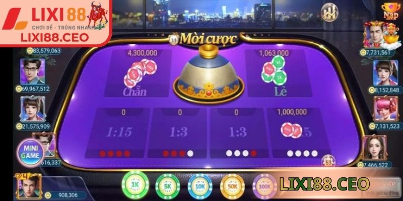 Xóc Đĩa Lixi88 Trải Nghiệm Độc Đáo Nâng Tầm Chiến Thuật 1 Xóc đĩa Lixi88 không gian tinh gọn tạo nhịp độ cuốn hút